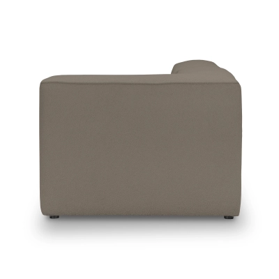 Luss modulares Sofa 220x100 cm Kaffee Boucle I MONONI.PL