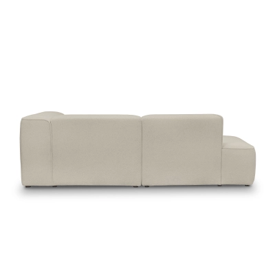 Sofa mit Armlehne Luss 220x100 cm hellbeige boucle|MONI.PL