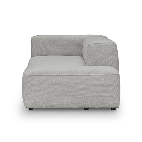 Sofa modułowa 2 osobowa 220x100 cm Luss jasnoszary szenil I MONONI.PL