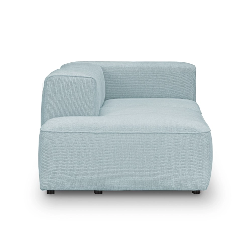 Modulares Sofa 220x100 cm Luss hellblau Chenille l MONONI.PL