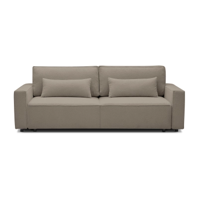 Sofa mit Schlaffunktion 251x119 cm Moyo coffee boucle I MONONI.PL