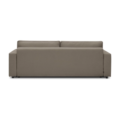 Sofa mit Schlaffunktion 251x119 cm Moyo coffee boucle I MONONI.PL