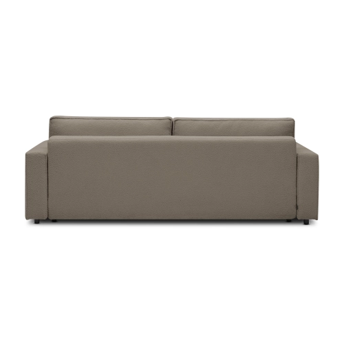 Sofa z funkcją spania  251x119 cm Moyo kawowy boucle I MONONI.PL