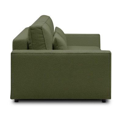 Sofa z funkcją spania 251x119 cm Moyo oliwkowa zieleń I MONONI.PL