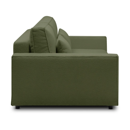 Sofa mit Schlaffunktion 251x119 cm Moyo olivgrün I MONONI.PL