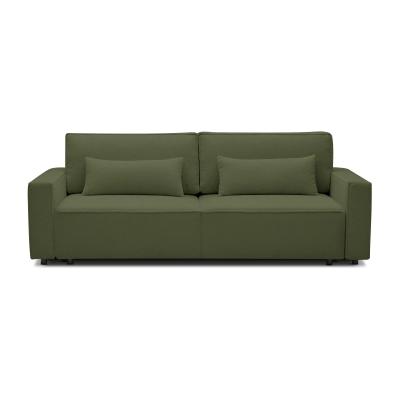 Sofa mit Schlaffunktion 251x119 cm Moyo olivgrün I MONONI.PL
