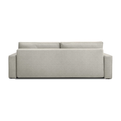 Sofa z funkcją spania 251x119 cm Moyo jasnoszary dzianina | MONONI.PL