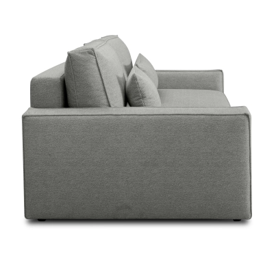 Sofa z funkcją spania 251x119 cm Moyo szary dzianina | MONONI.PL