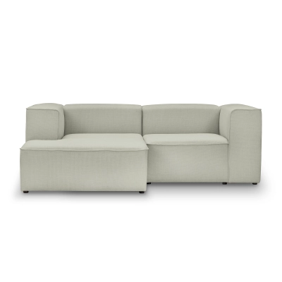 Ecksofa Luss 220x160 cm Luss hellgrau kariert| MONONI.PL
