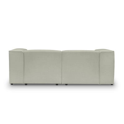 Narożnik Luss 220x160 cm Luss jasnoszara plecionka| MONONI.PL