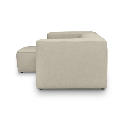 Großes modulares Ecksofa 320x160 cm Luss hellbeige boucle | MONONI.PL