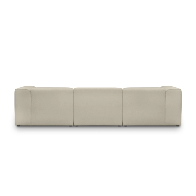 Großes modulares Ecksofa 320x160 cm Luss hellbeige boucle | MONONI.PL