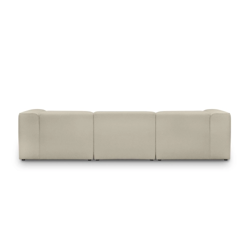 Großes modulares Ecksofa 320x160 cm Luss hellbeige boucle | MONONI.PL