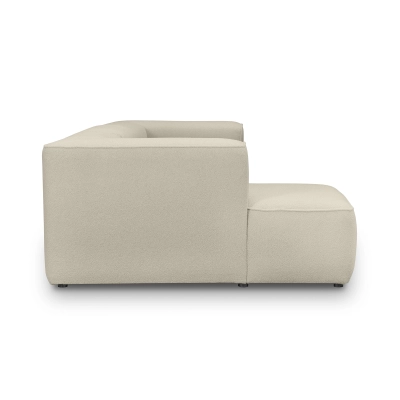 Großes modulares Ecksofa 320x160 cm Luss hellbeige boucle | MONONI.PL