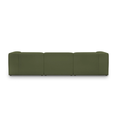 Modulares Ecksofa 320x160 cm Luss olive boucle | MONONI.PL