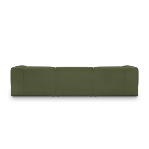 Modulares Ecksofa 320x160 cm Luss olive boucle | MONONI.PL