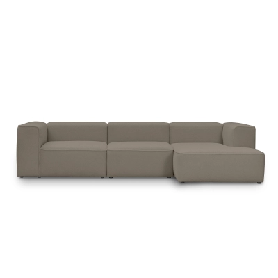 Modulares Ecksofa 320x160 cm Luss coffee boucle |MONI.PL