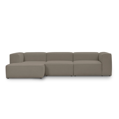Modulares Ecksofa 320x160 cm Luss coffee boucle |MONI.PL