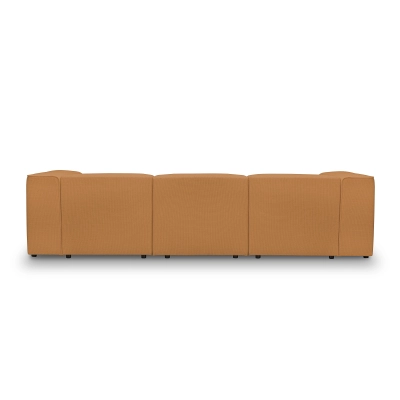 Luss L narożnik modułowy 3 osobowy 320x160 cm, plecionka I MONONI.PL