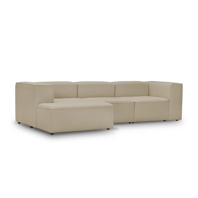 Modułowy narożnik  320x160 cm Luss plecionka beżowa I MONONI.PL