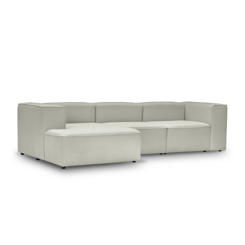 Narożnik modułowy  320x160 cm Luss jasnoszara plecionka I MONONI.PL