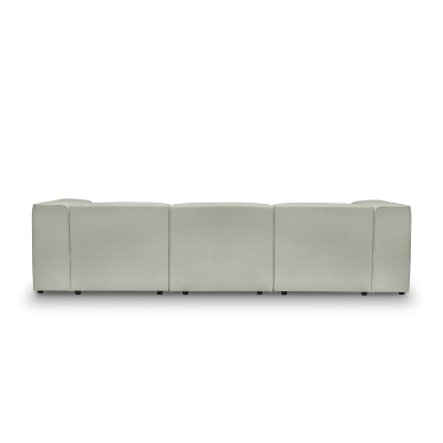 Narożnik modułowy  320x160 cm Luss jasnoszara plecionka I MONONI.PL