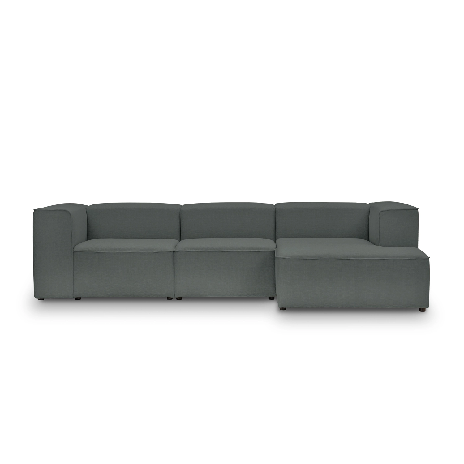 Moderne modulare Ecke 320x160 cm Luss grau I MONONI.PL
