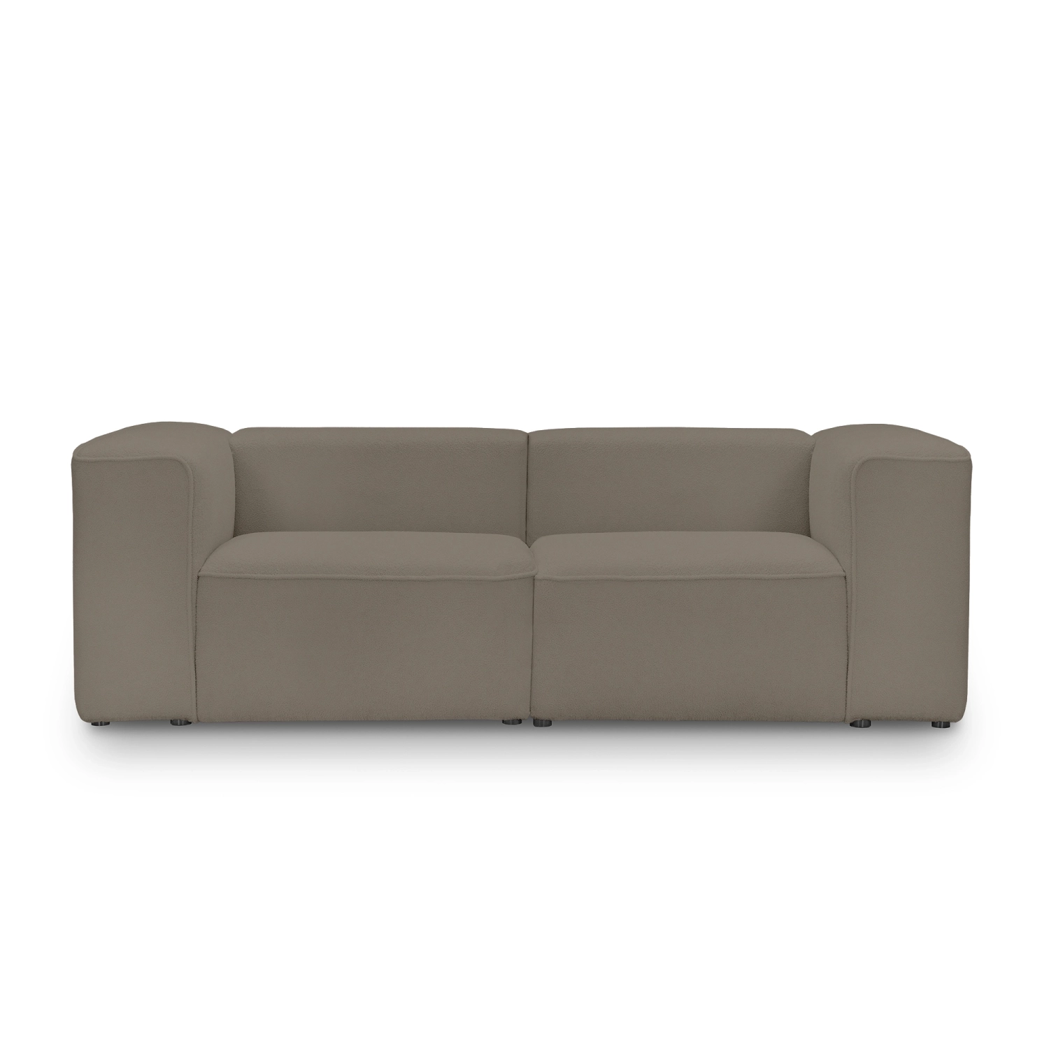 Sofa modułowa 240x100 cm Luss kawowa boucle I MONONI.PL