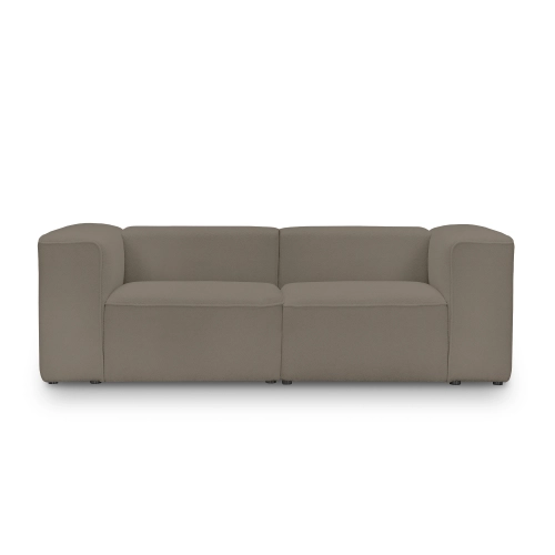 Modulares Sofa 240x100 cm Luss Kaffee Boucle I MONONI.PL