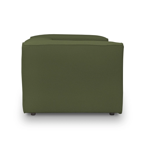 Sofa modułowa 240x100 cm Luss oliwkowa boucle I MONONI.PL