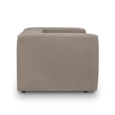Kleines modulares Sofa 240x100 cm Luss taupe corduroy I MONONI.PL