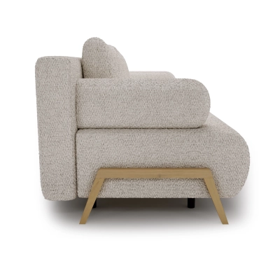Sofa mit Schlaffunktion Chillo 215x105 cremebeige | MONONI.PL