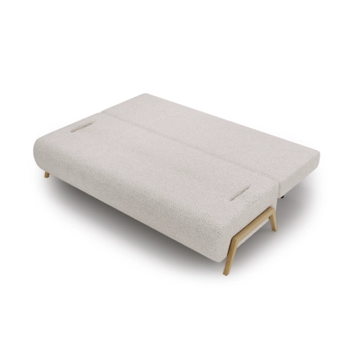 Sofa z funkcją spania Chillo 215x105 śmietankowy beż | MONONI.PL