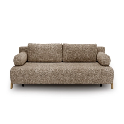 Sofa mit Schlaffunktion Chillo 215x105 beige boucle | MONONI.PL