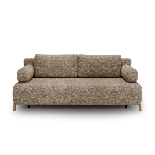 Sofa mit Schlaffunktion Chillo 215x105 beige boucle | MONONI.PL