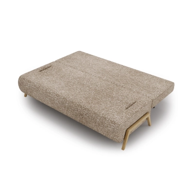 Sofa z funkcją spania Chillo 215x105 beżowa boucle | MONONI.PL