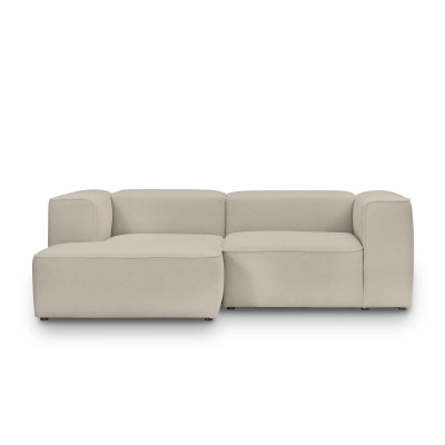 Modulares Ecksofa 220x160 cm Luss hellbeige boucle| MONONI.PL