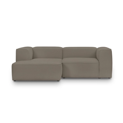 Narożnik modułowy 2 osobowy 220x160 cm Luss kawowy boucle | MONONI.PL