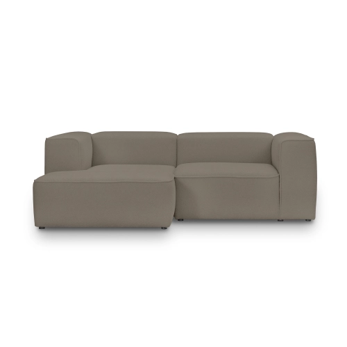 Narożnik modułowy 2 osobowy 220x160 cm Luss kawowy boucle | MONONI.PL