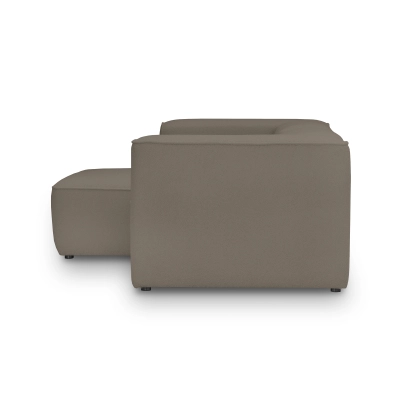 Modulares 2-Sitzer Schlafsofa 220x160 cm Luss coffee boucle