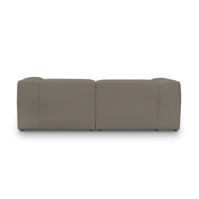 Modulares 2-Sitzer Schlafsofa 220x160 cm Luss coffee boucle