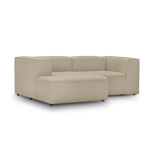 Narożnik Luss 220x160 cm Luss beżowy plecionka| MONONI.PL