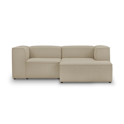 Ecksofa Luss 220x160 cm Luss beige kariert| MONONI.PL