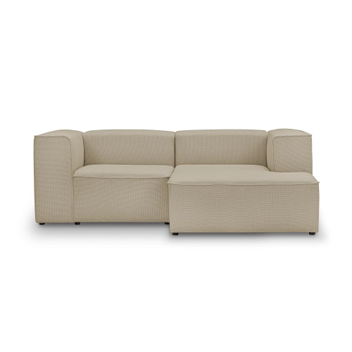 Ecksofa Luss 220x160 cm Luss beige kariert| MONONI.PL