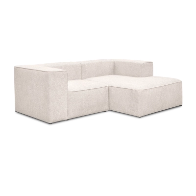 Modulares Ecksofa Luss 2 Sitzer 220x160 cm, boucle| MONONI.PL