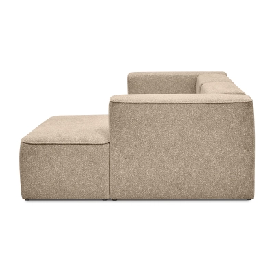 Kleines modulares Ecksofa 220x160 cm Luss beige boucle| MONONI.PL