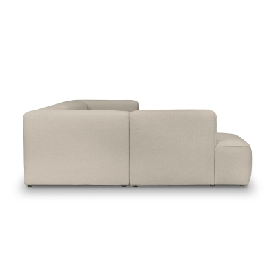Nowoczesny narożnik modułowy 290x210 cm Luss beżowy boucle I MONONI.PL