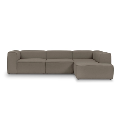 Modulares 4-Sitzer-Ecksofa 290x210 cm Luss coffee boucle I MONONI.PL