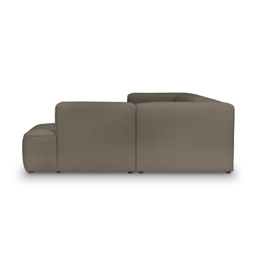 Modulares 4-Sitzer-Ecksofa 290x210 cm Luss coffee boucle I MONONI.PL
