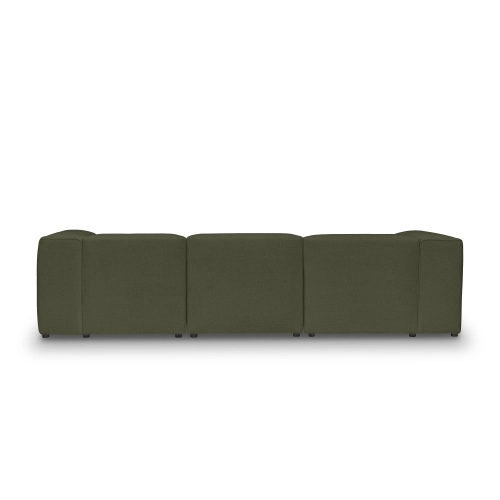 Sofa modułowa 3 osobowa 300x100 cm Luss oliwkowa szeniI | MONONI.PL